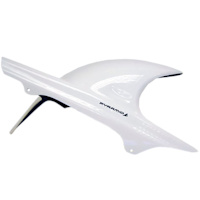 Pyramid Hugger Gloss White - Honda CB600 F Hornet