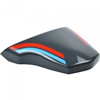Pyramid Seat Cowl Storm Fluo / Cyan Storm - MT 09