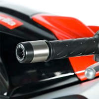 R&G Racing Bar End Sliders - BE0055BK - Aprilia RS4 125