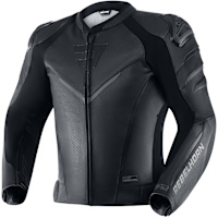 Rebelhorn Fighter Leather Jacket - Black