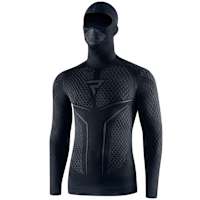 Rebelhorn Therm II Long Sleeve Balaclava Shirt - Black / Grey
