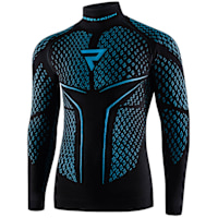 Rebelhorn Therm II Long Sleeve Shirt - Black / Blue