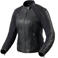 Rev'it Ladies Coral Leather Jacket - Black