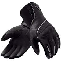 Rev'it Ladies Stratos 3 Gore-Tex Leather Gloves - Black