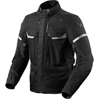 Rev'it Outback 4 H2O Textile Jacket - Black / Black