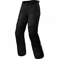 Rev'it Outback 4 H2O Textile Trousers - Black / Black