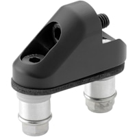 Rizoma BS777B Black Fairing Mirror Mounting Kit - Triumph Daytona 675 (09-12) / Yamaha YZF-R1 (09-14)