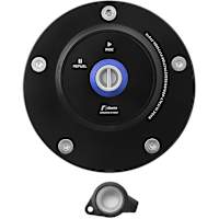 Rizoma TF051B Black Petrol Filler Cap - BMW