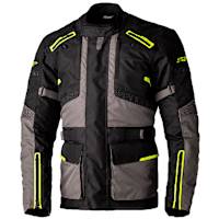 RST Endurance CE Textile Jacket - Black / Grey / Flo Yellow 