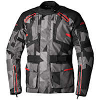 RST Endurance CE Textile Jacket - Camo / Red