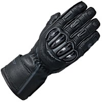RST Ladies S1 CE Waterproof Gloves - Black / Black