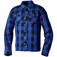 RST Lumberjack Aramid Lined CE Shirt - Blue Check