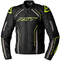 RST S1 CE Textile Jacket - Black / Grey / Fluo Yellow