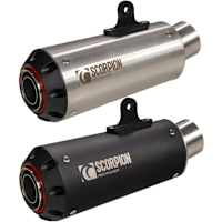 Scorpion Red Power Slip-On Exhaust - Yamaha MT-10 (22-25)