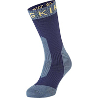 Sealskinz Stanfield Waterproof Socks - Navy Blue / Yellow