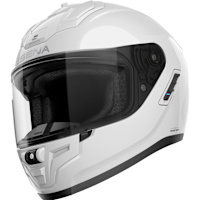 SENA Phantom Mesh Intercom Helmet - Gloss White