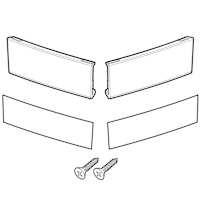 Shad SH23 Replacement White Reflectors - D1B23CAR