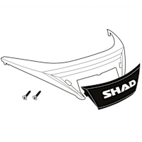 Shad SH34 Replacement Reflectors (With Cover) - D1B341CAR