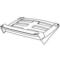 Shad SH40 Replacement Cargo Rack - D1B40PTR