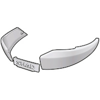 Shad SH48 Replacement Frame (Titanium) - D1B482EMR