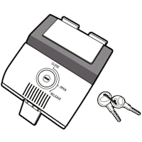 Shad SH48 Replacement Locking Mechanism (Dark Grey) - D1B481MAR