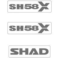 Shad SH58X Replacement Sticker - D1B58ETR
