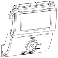 Shad SH58X / SH59X Replacement Locking Mechanism - D1B59MAR