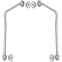 Shad SH58X / SH59X Replacement Restraining Straps - D1B6TIR