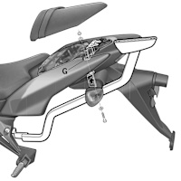 Shad Top Box Fitting Kit K0Z778ST - Kawasaki Z1000 / K (07-09) / Z750 (07-12)