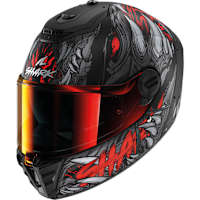 Shark Spartan RS - Shaytan Matt Black / Red / Anthracite