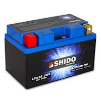 Shido Lithium Motorcycle Battery - LTZ10S LION