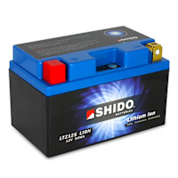 Shido Lithium Motorcycle Battery - LTZ12S-S LION