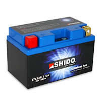 Shido Lithium Motorcycle Battery - LTZ14S LION