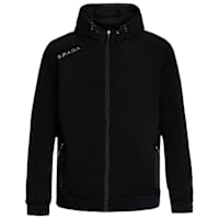 Spada Blade Zip Textile Hoodie - Black 