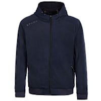 Spada Blade Zip Textile Hoodie - Turbulence Grey