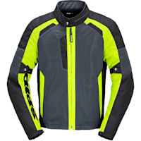 Spidi Tek Net Textile Jacket - Black / Grey / Fluo Yellow