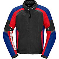 Spidi Tek Net Textile Jacket - Black / Red / Blue