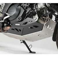 SW Motech Silver Engine Guard - Suzuki V-Strom 1000 With Fitted Crash Bar