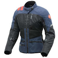 T.ur Ladies Transfer Textile Jacket - Black / Blue