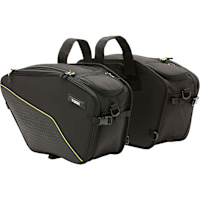 TAAC 20-30 Litres Expandable Side Bags - Black - TC30N