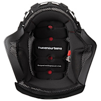 Tucano Urbano Helmet Inner With Cushions For El'Jettin, El'Mettin, El'Fresh and El'Top - Grey