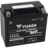 Yuasa Motorcycle Battery - YTX12