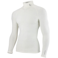 Zerofit Heatrub Ultimate Base Layer Long Sleeve Shirt - White